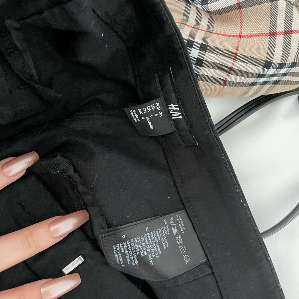 Black chino shorts